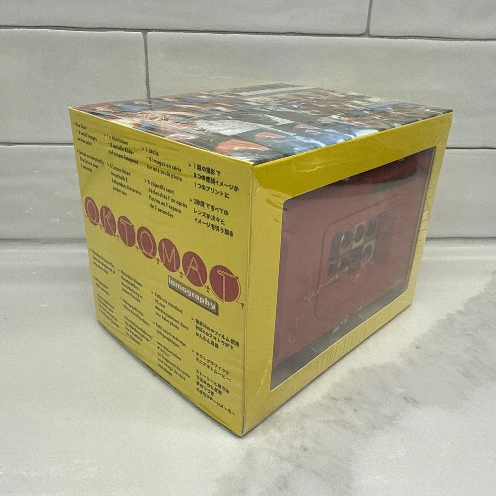 Lomography Oktomat 35mm Film Camera 8 Lens Sequential Photography NEW IN BOX!